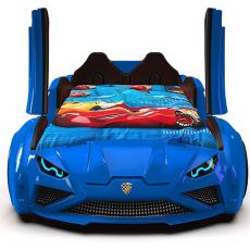 Дитяче ліжко машина Lamborghini blue 190х90 см